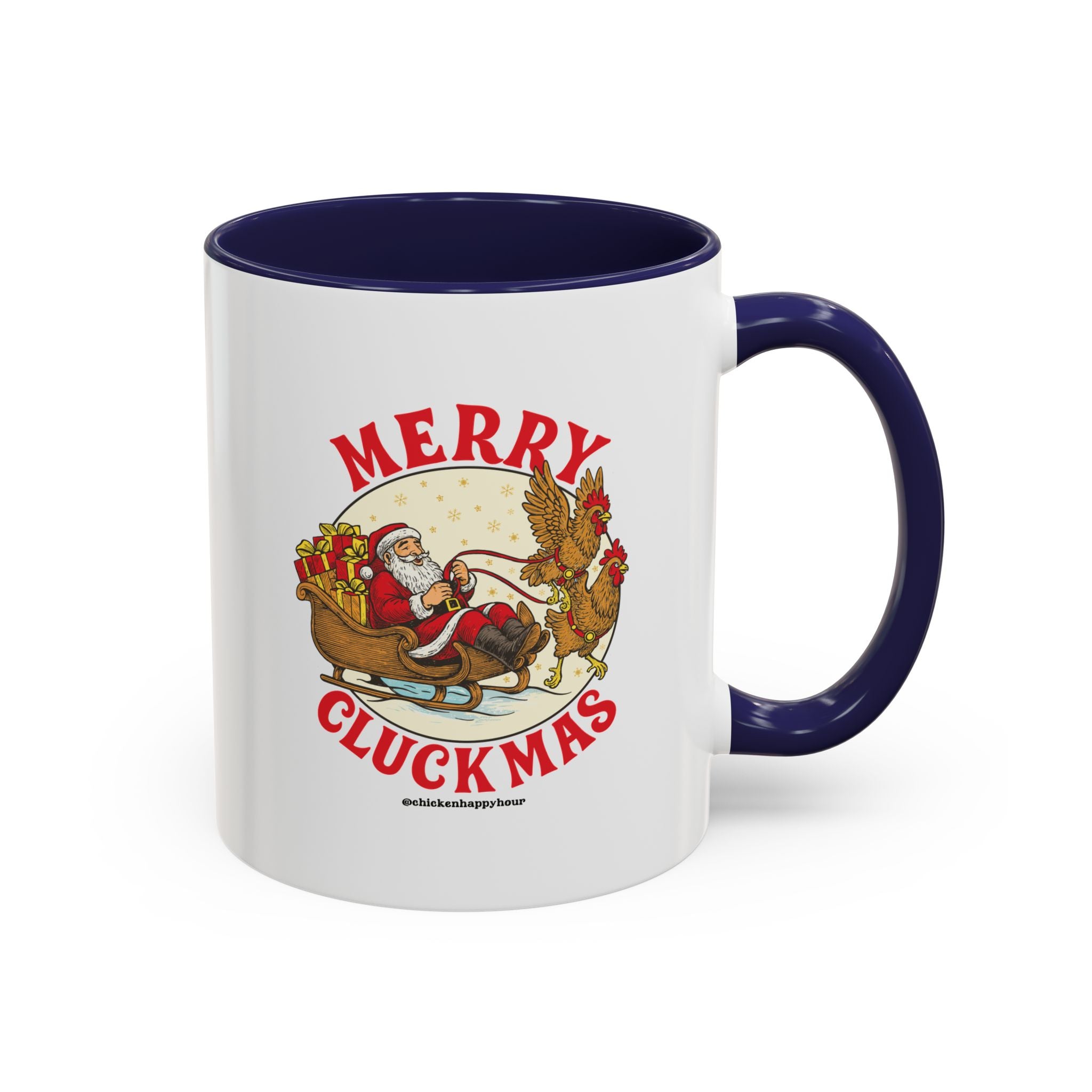 Merry Cluckmus Coffee Mug