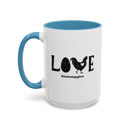 Love Chicken Coffee Mug