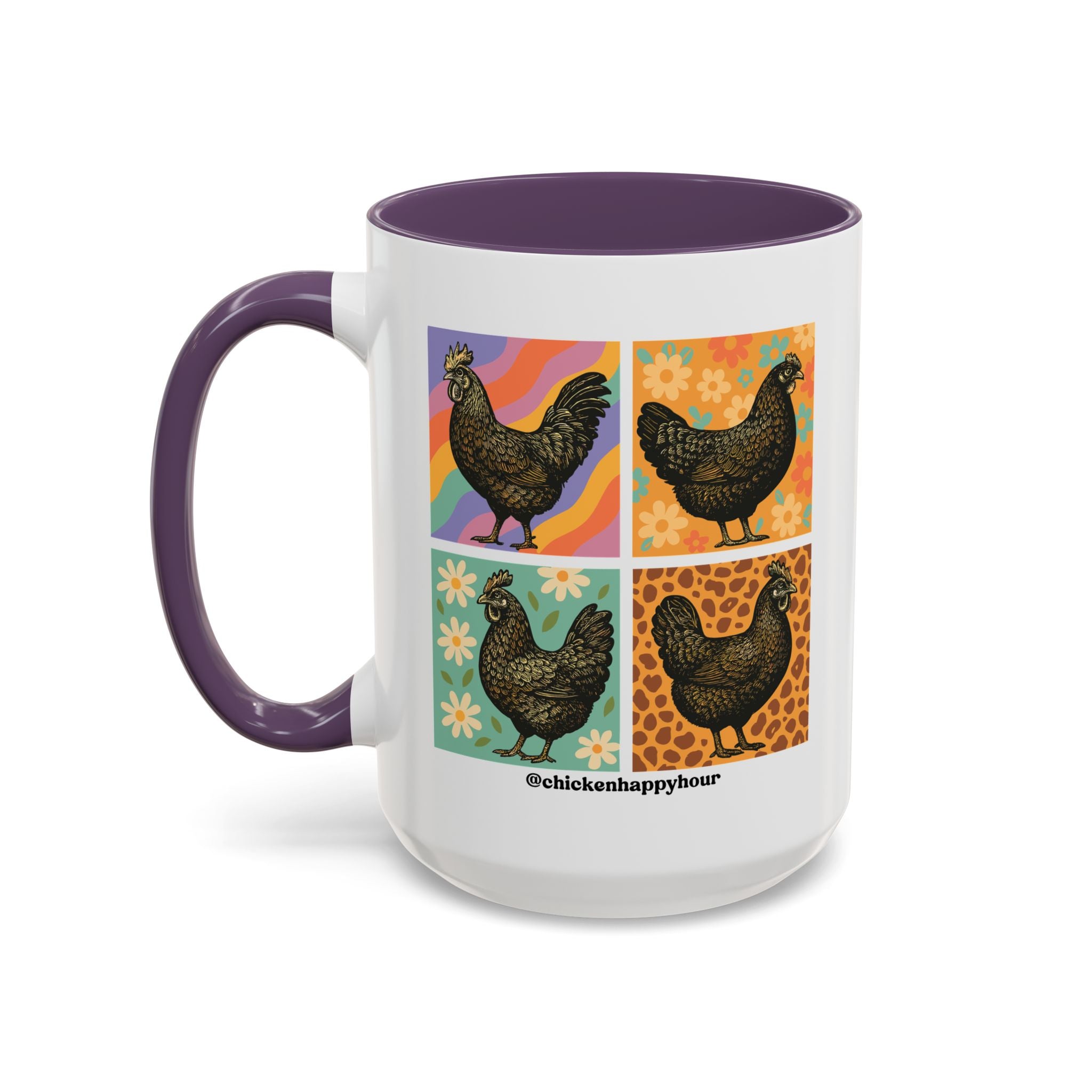 Retro Chicken Coffee Mug