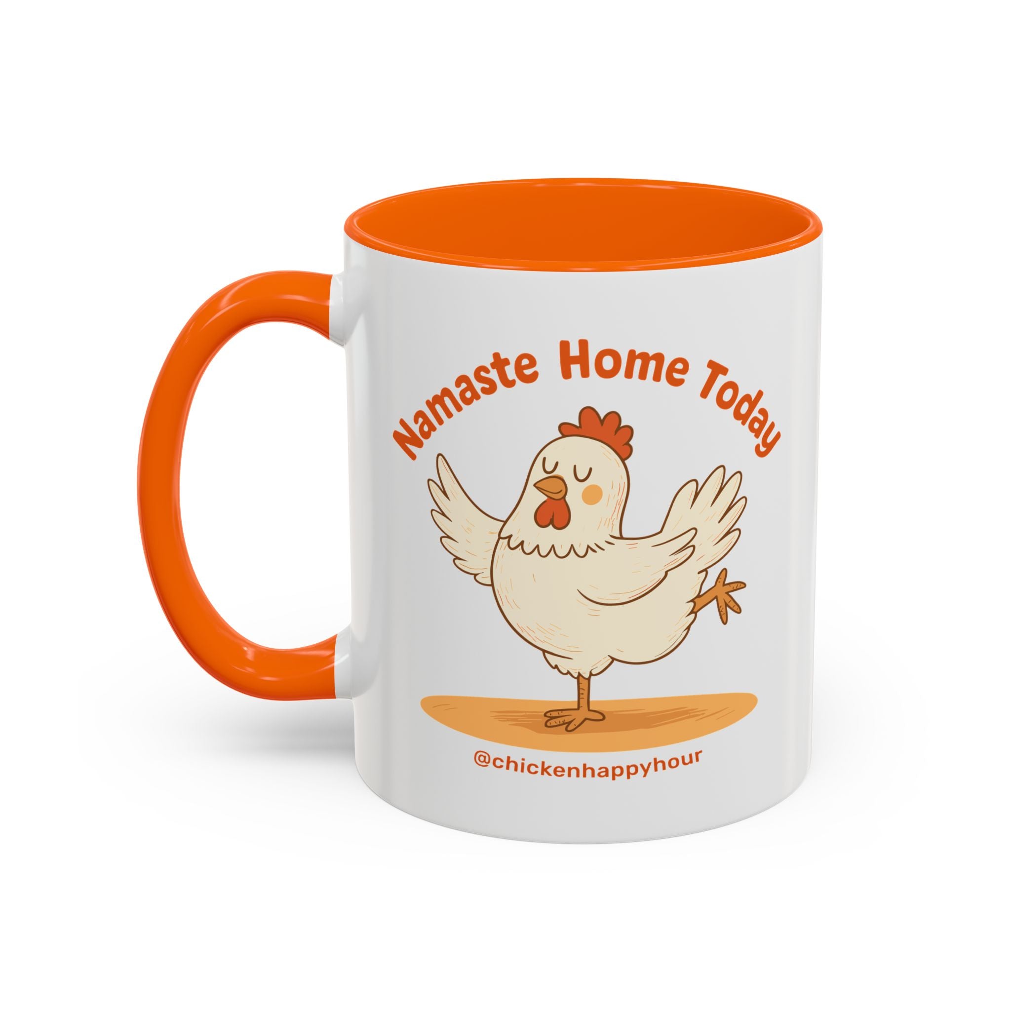 Namaste Cluck Coffee Mug