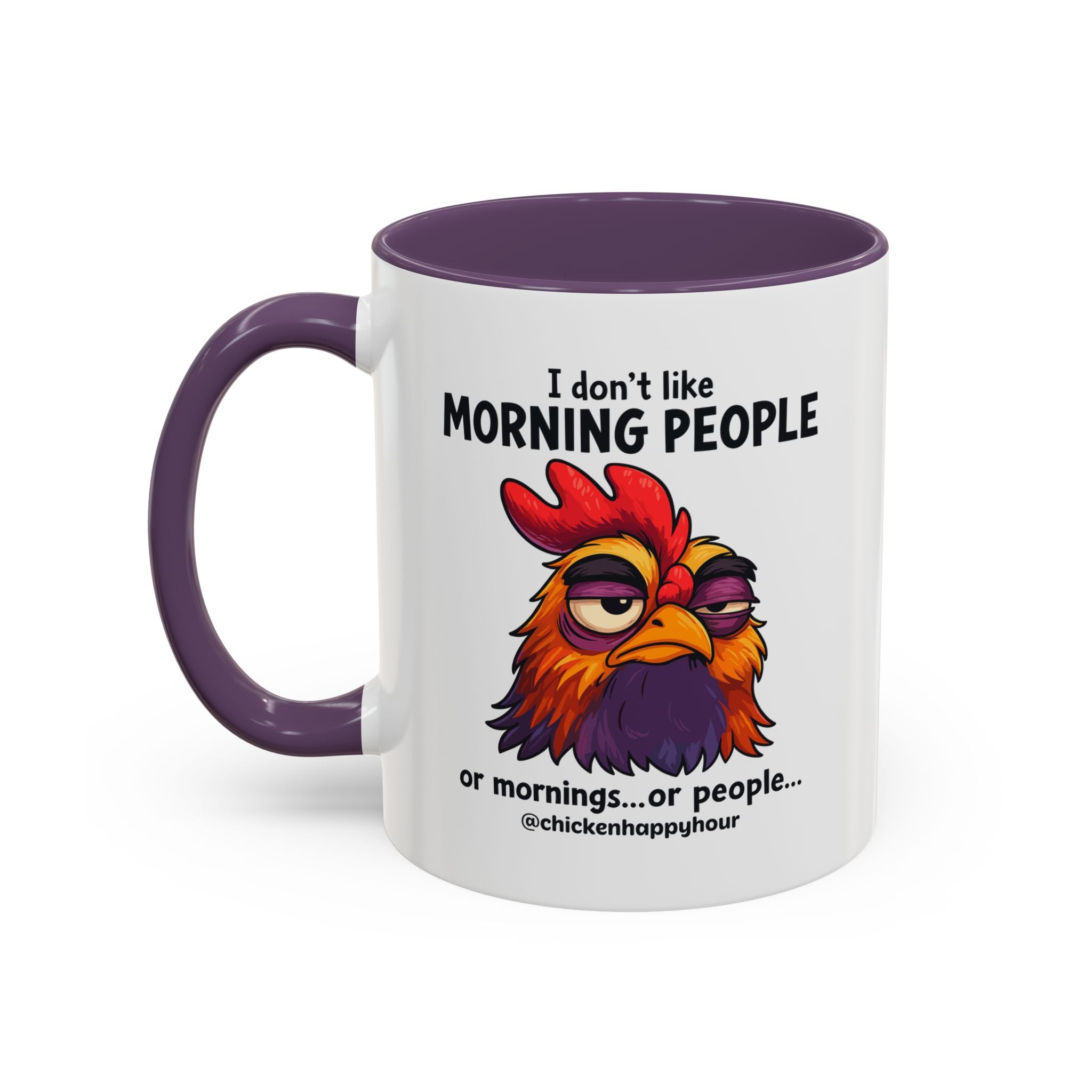 I Don't Like Morning People Coffee Mug