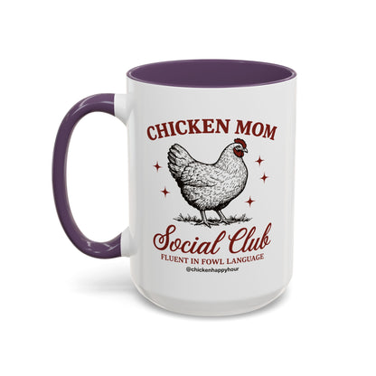 Chicken Mom Social Club Coffee Mug