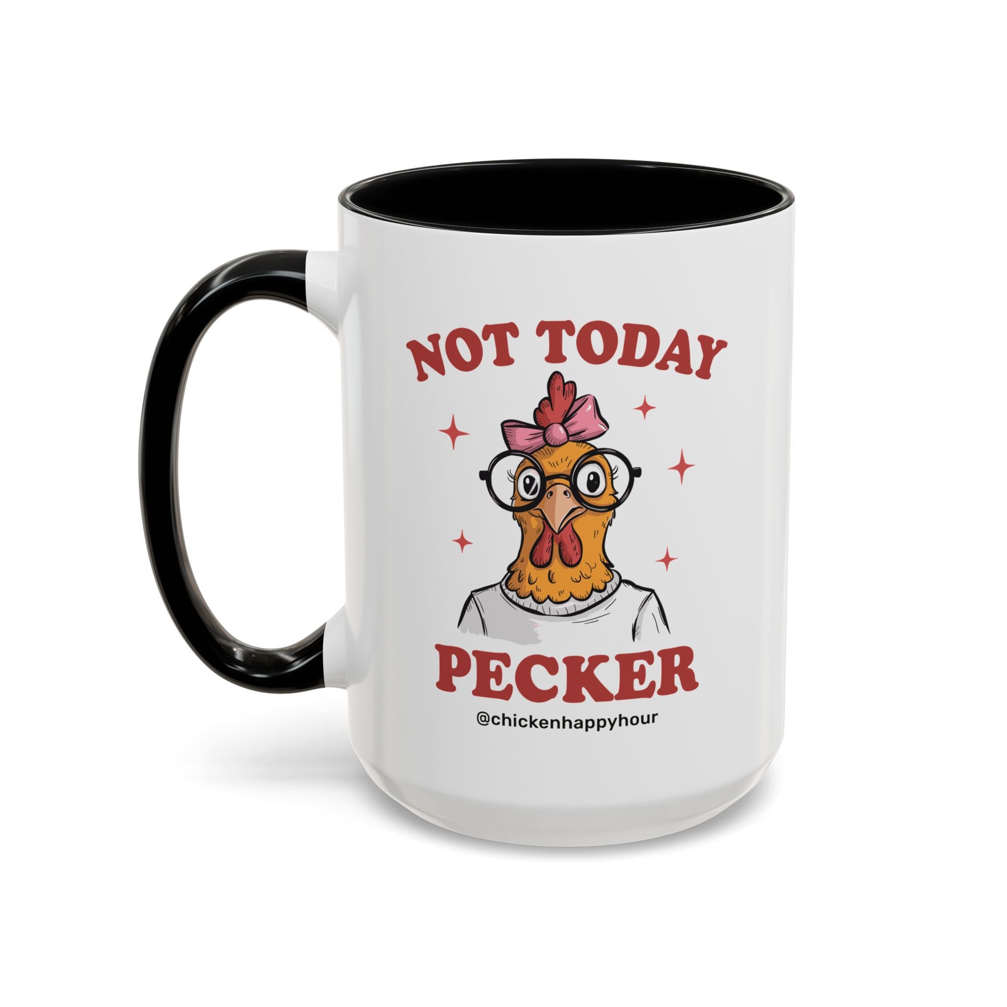 Not Today Pecker Coffee Mug