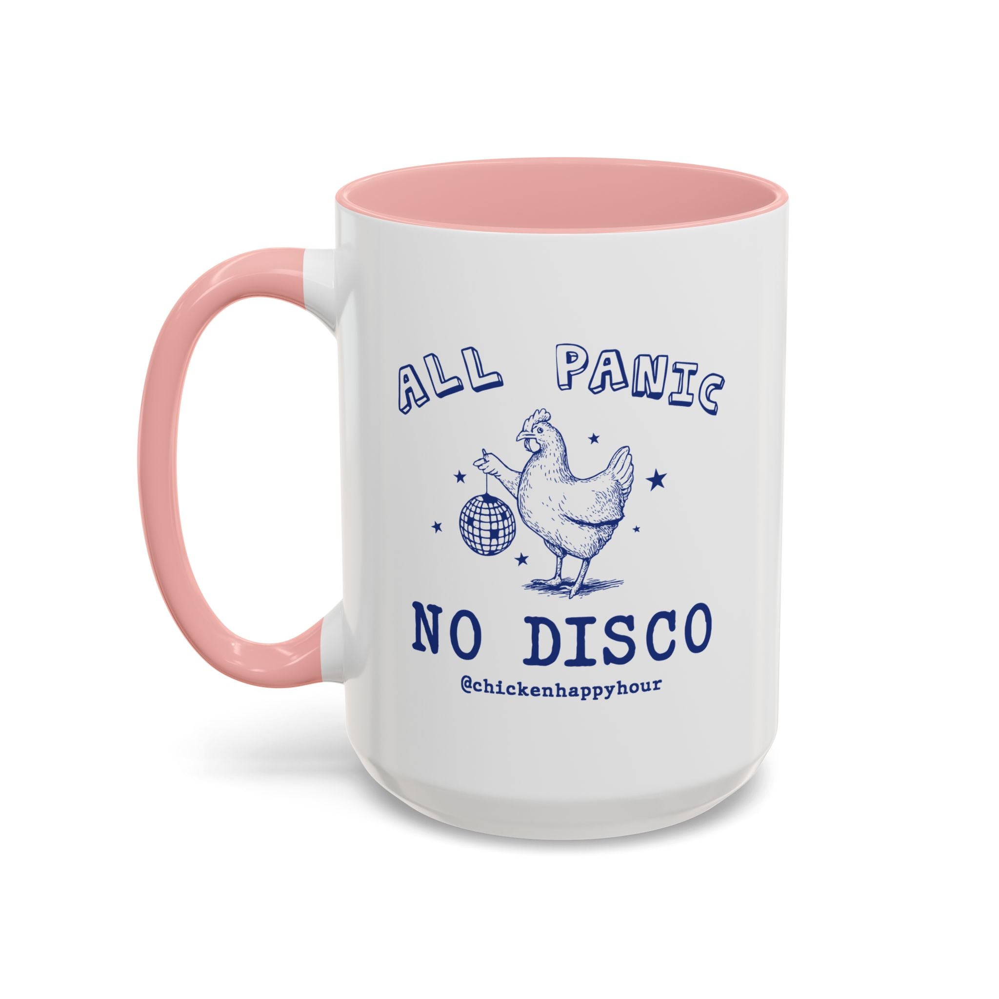 All Panic No Disco Coffee Mug