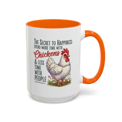 The Secret to Happiness Coffee Mug