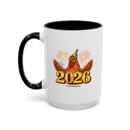 New Year Chicken 2026 Coffee Mug