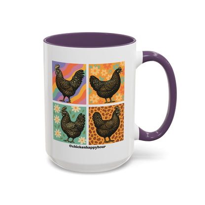 Retro Chicken Coffee Mug