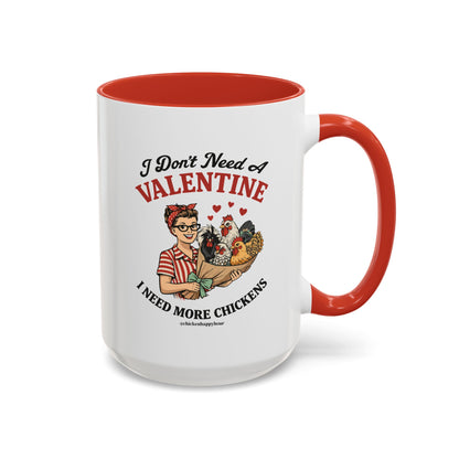 I Don't Need A Valentine Coffee Mug