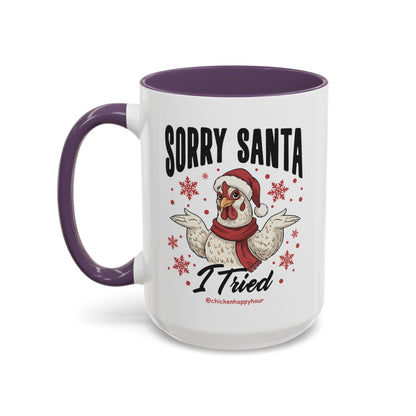 Sorry Santa Coffee Mug