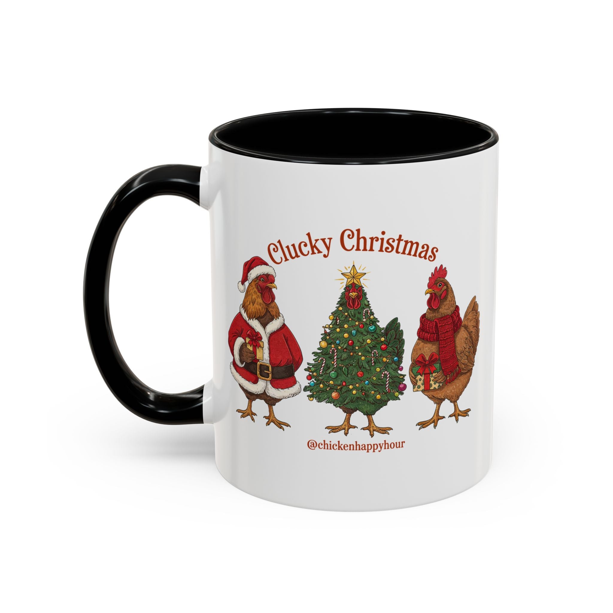 Clucky Christmas Coffee Mug