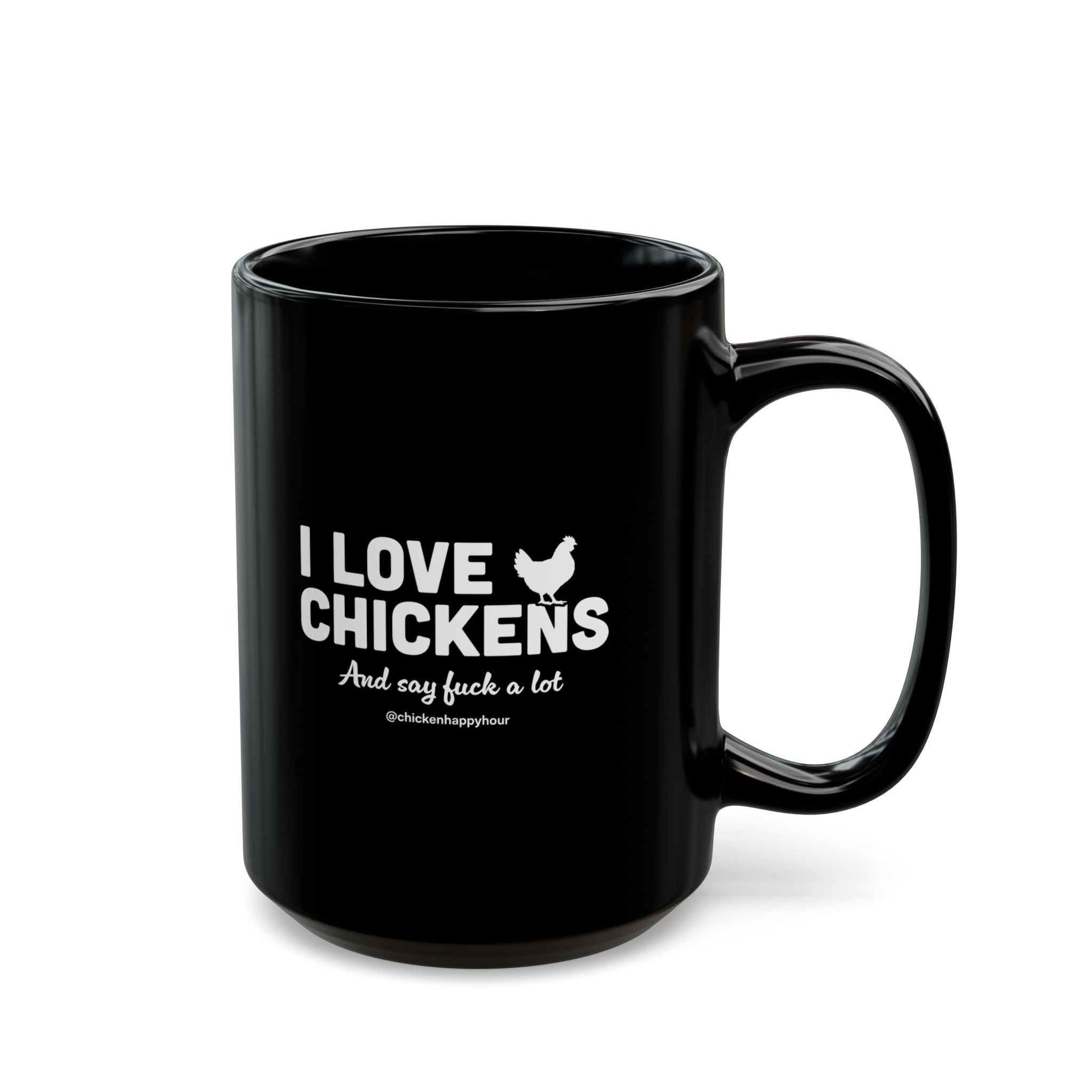 I Love Chickens Coffee Mug