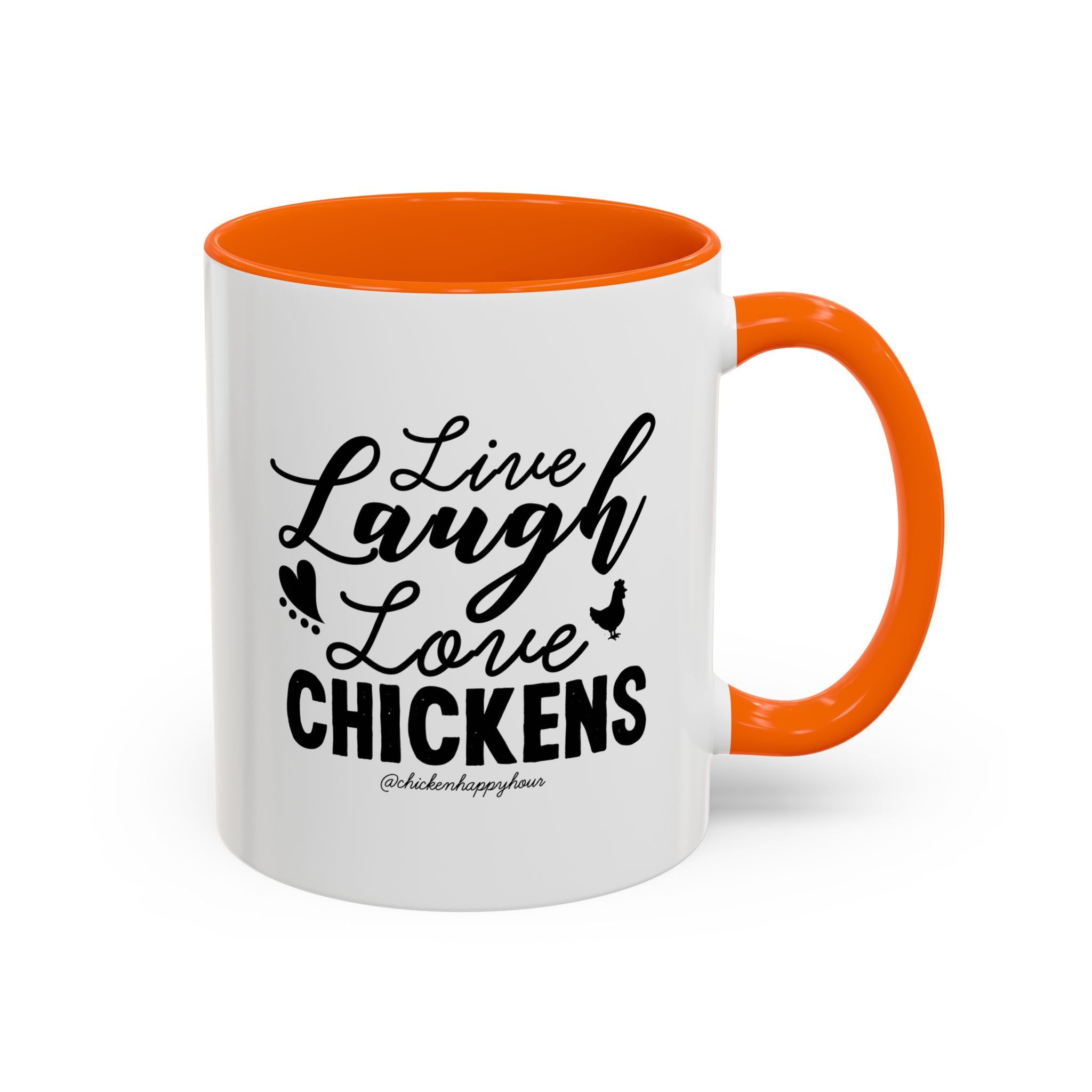 Live Laugh Love Chickens Coffee Mug