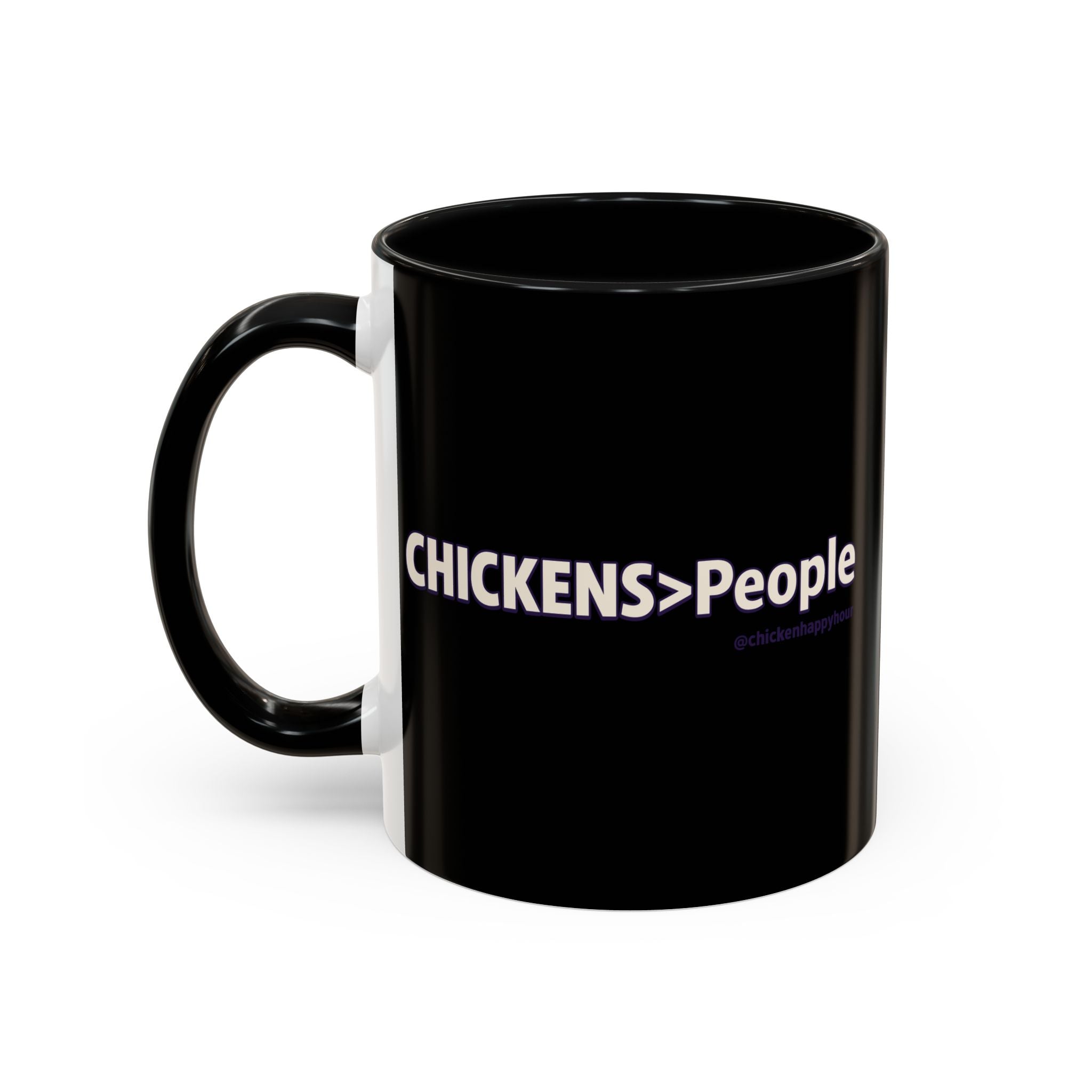CHICKENS People Coffee Mug