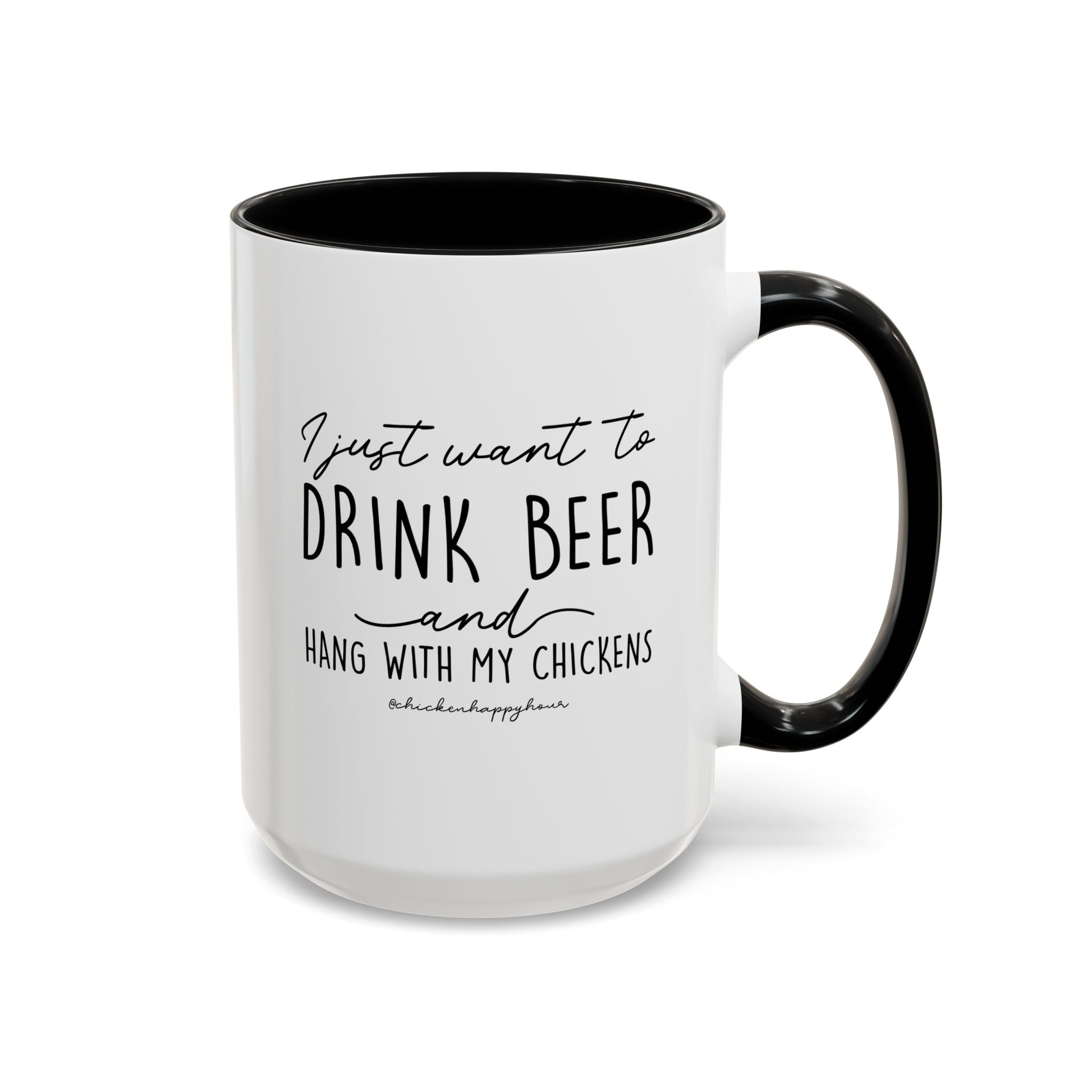 I Just Want to Drink Beer Mug