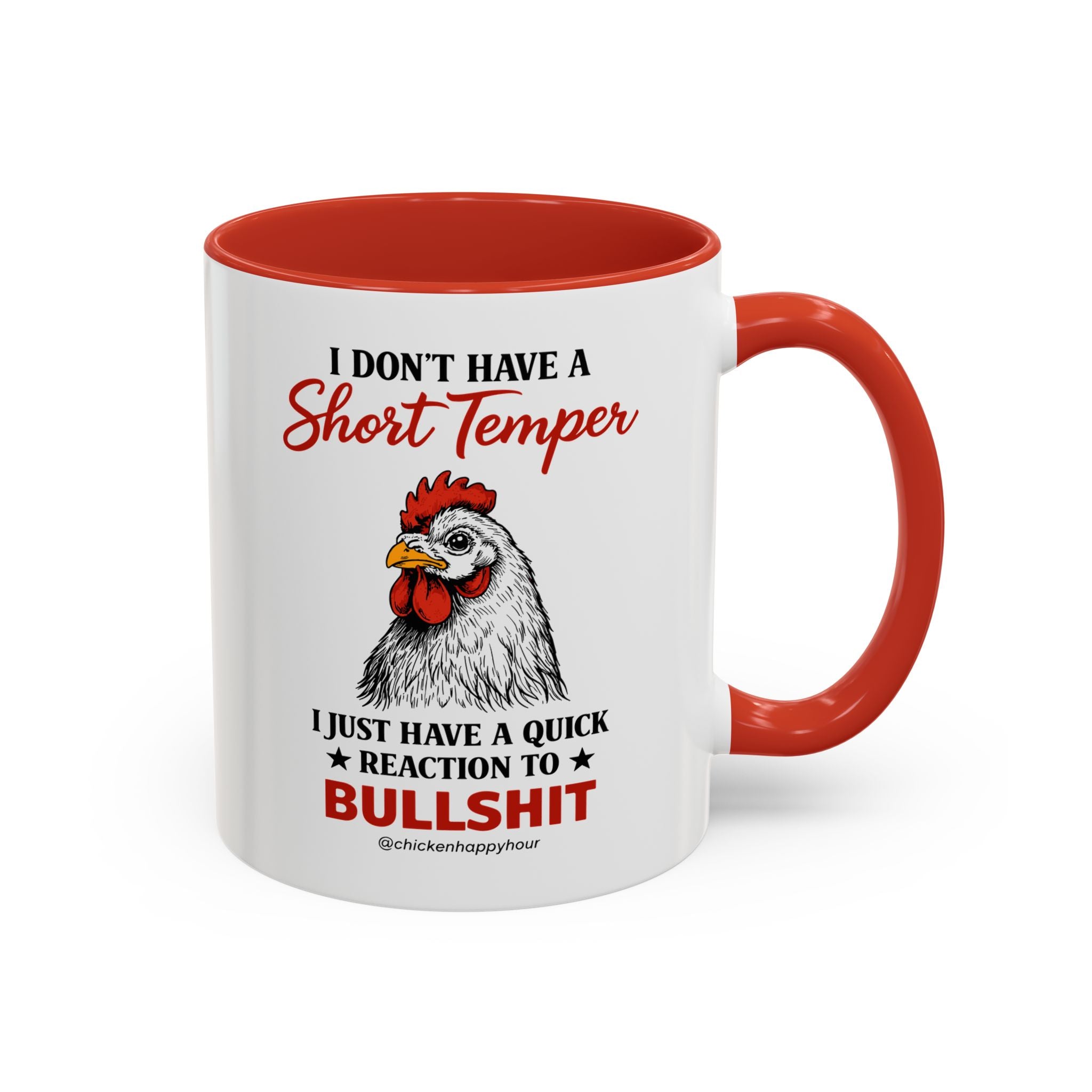 I Don't Have A Short Temper Coffee Mug