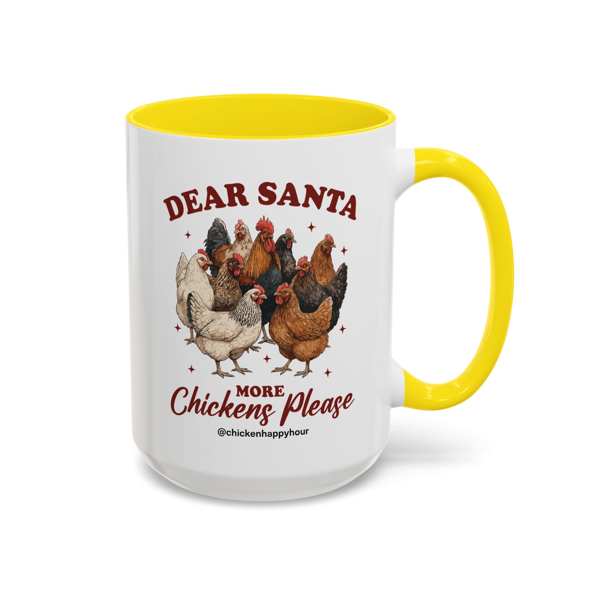 Dear Santa More Chickens Please Coffee Mug