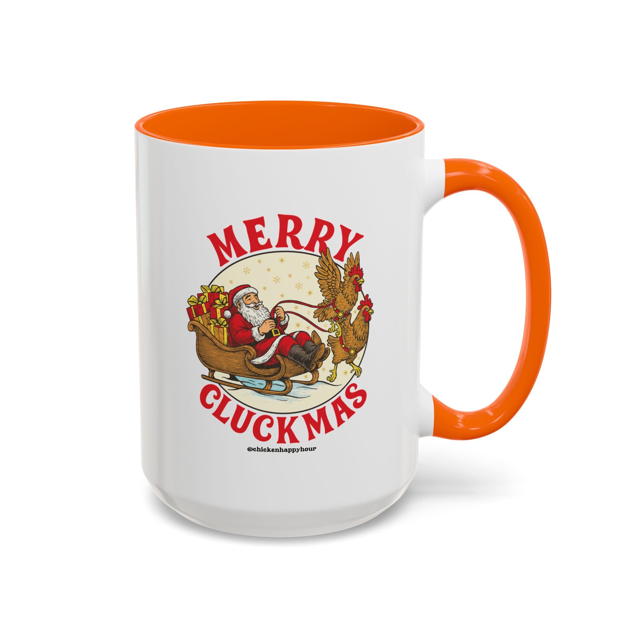 Merry Cluckmus Coffee Mug