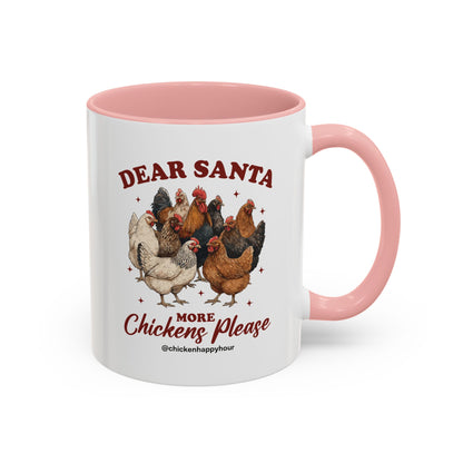 Dear Santa More Chickens Please Coffee Mug