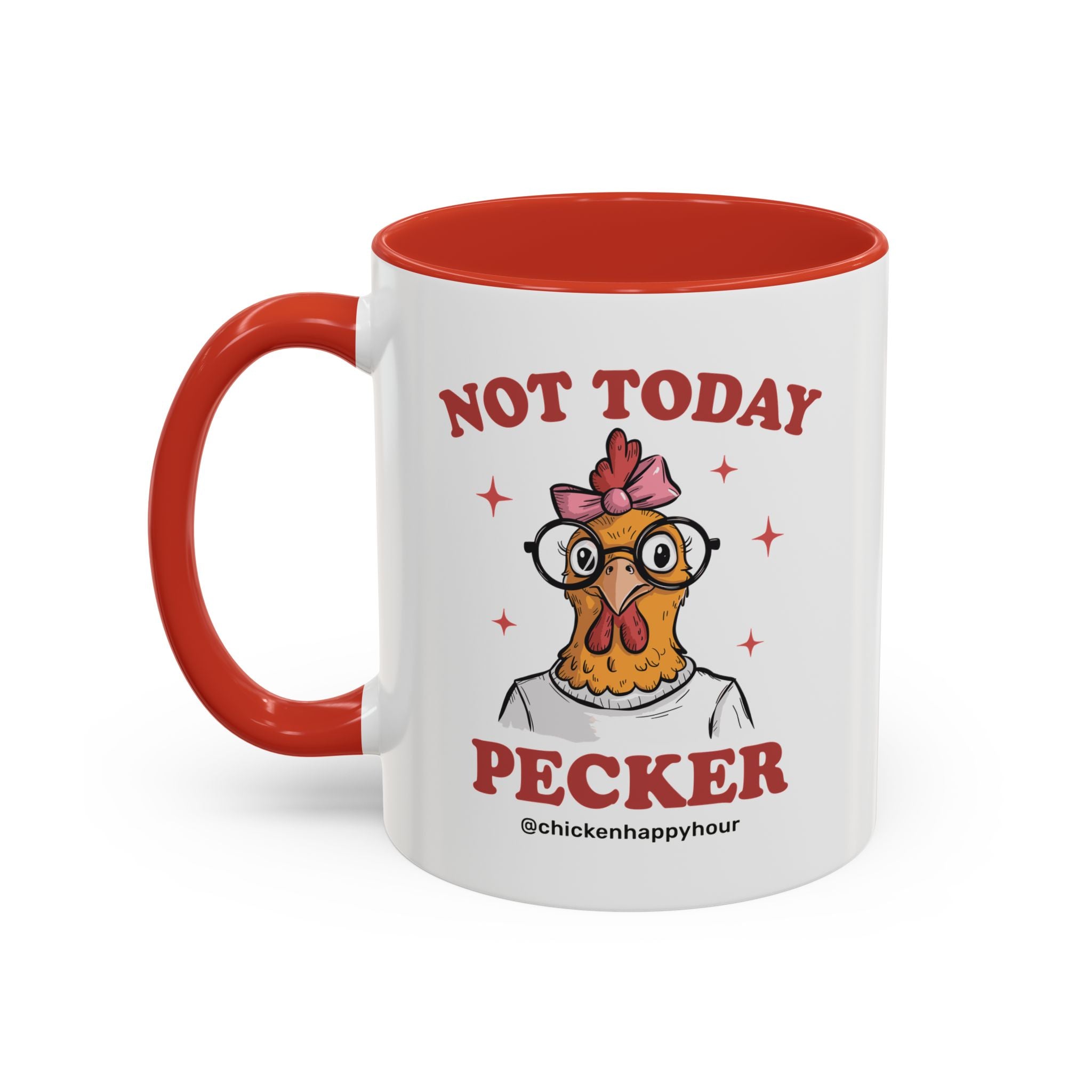 Not Today Pecker Coffee Mug