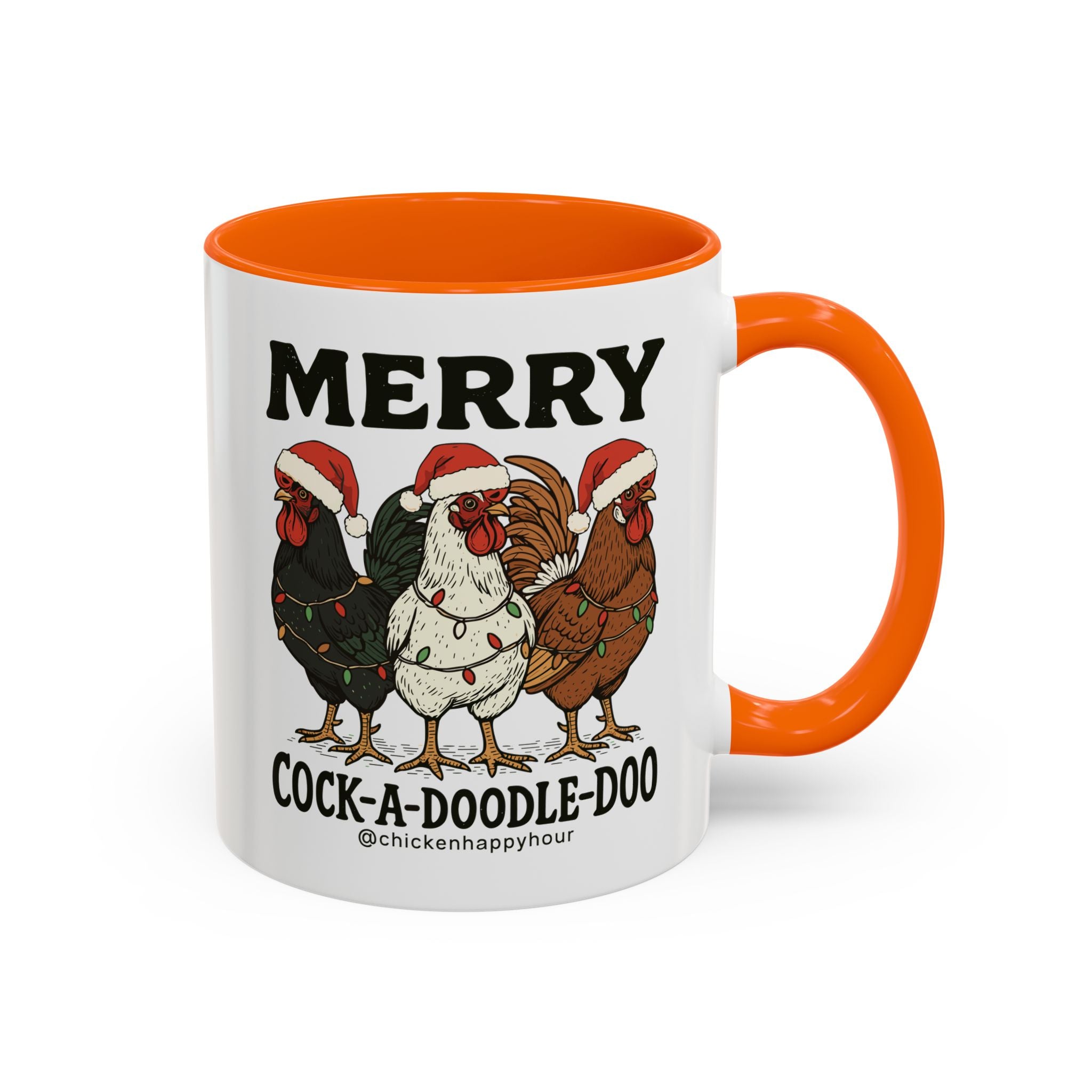 Merry Cock  a Doodle Doo Coffee Mug