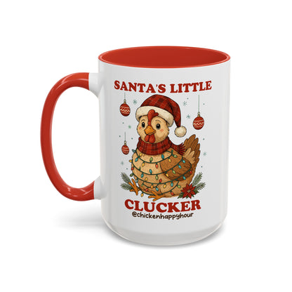 Santa’s Little Clucker Coffee Mug