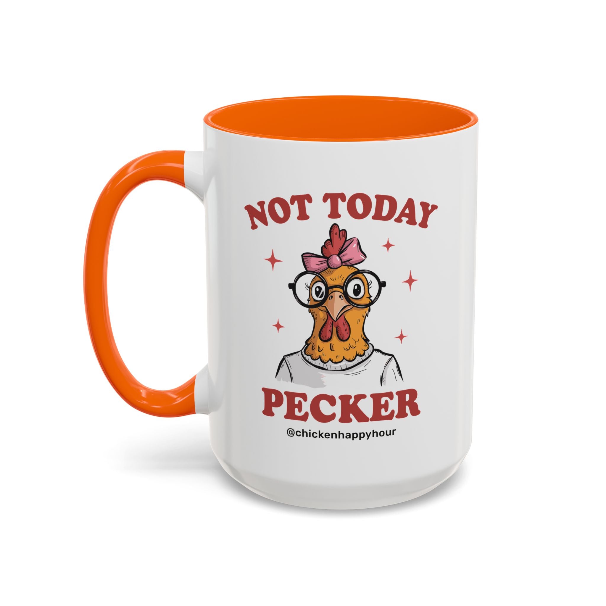 Not Today Pecker Coffee Mug