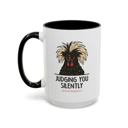 Judging You Silently Coffee Mug