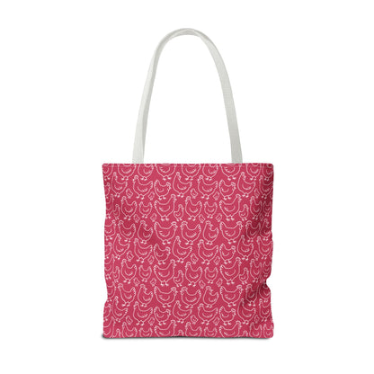 Chickens Pattern Tote Bag