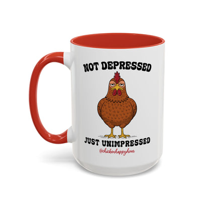 Not Depressed Coffee Mug