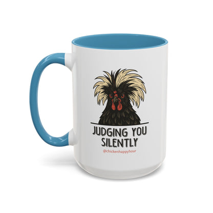 Judging You Silently Coffee Mug
