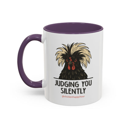 Judging You Silently Coffee Mug