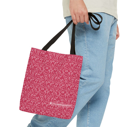 Chickens Pattern Tote Bag