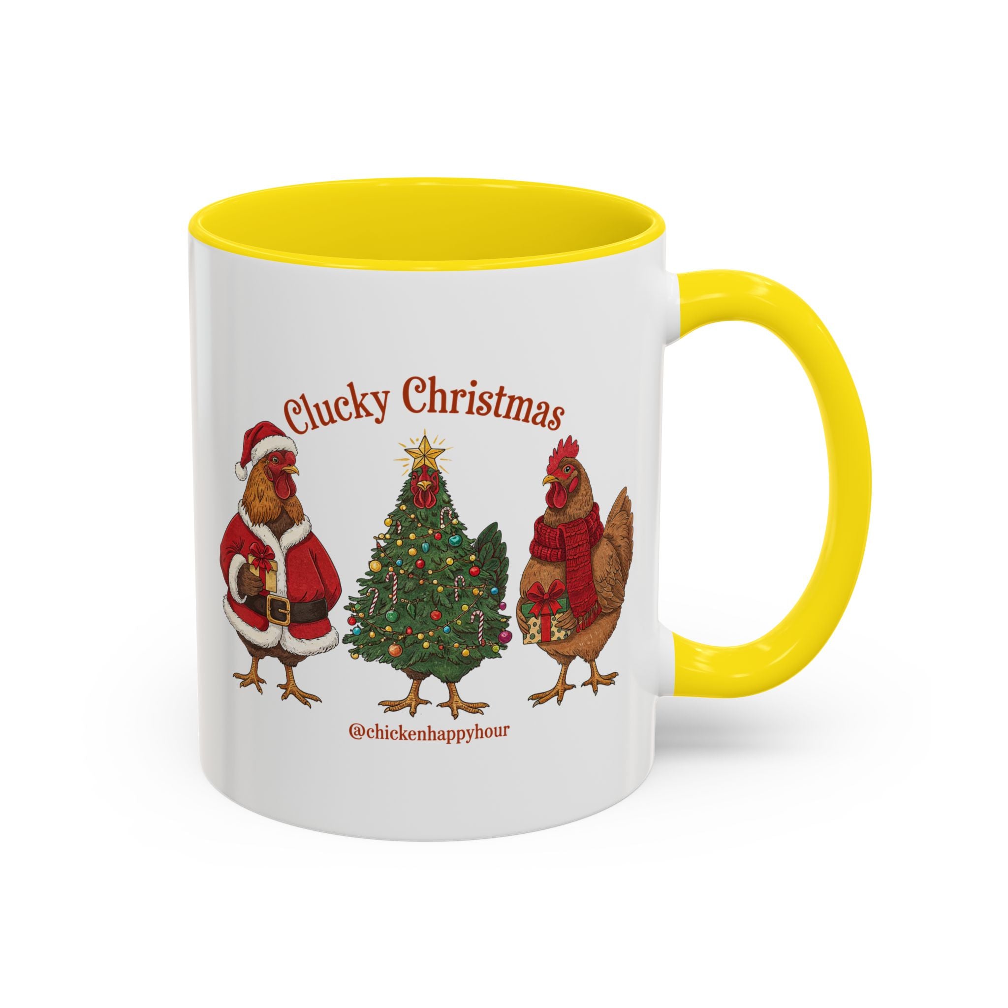 Clucky Christmas Coffee Mug