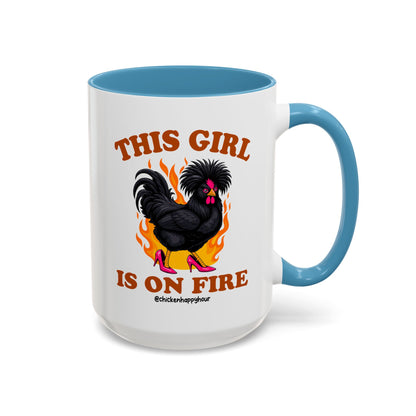 This Girl Is on Fire Coffee Mug