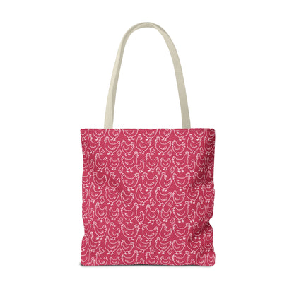 Chickens Pattern Tote Bag