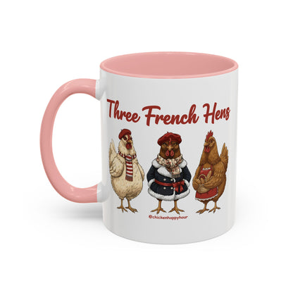 Three French Hens Coffee Mug
