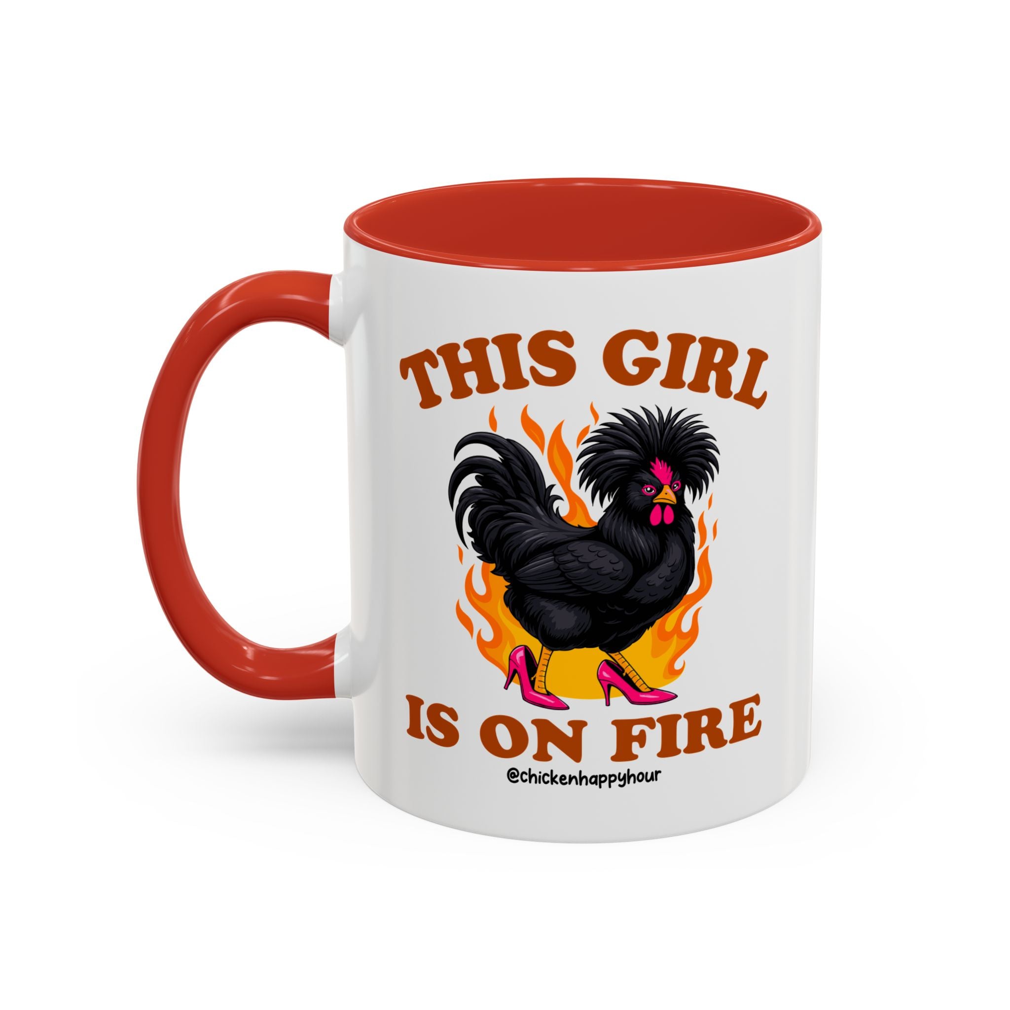 This Girl Is on Fire Coffee Mug