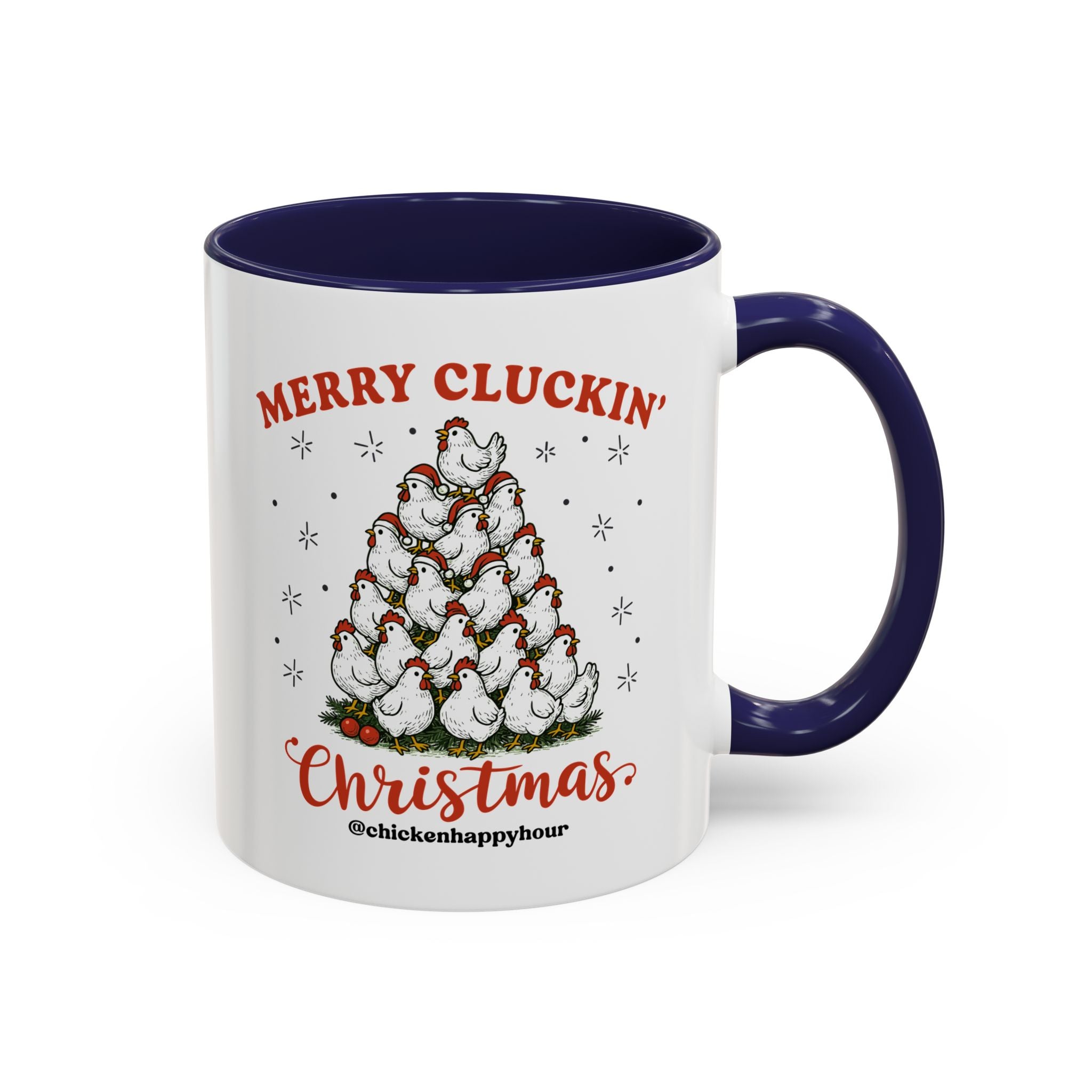 Merry Cluckin' Coffee Mug