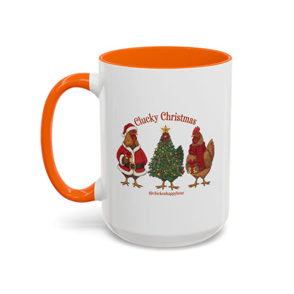 Clucky Christmas Coffee Mug