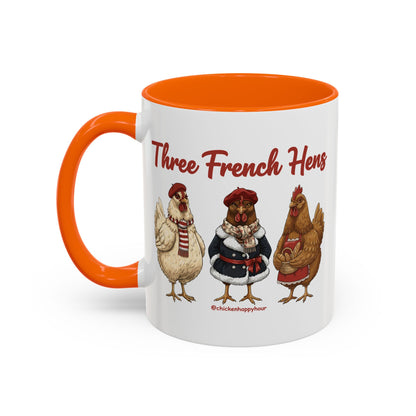 Three French Hens Coffee Mug