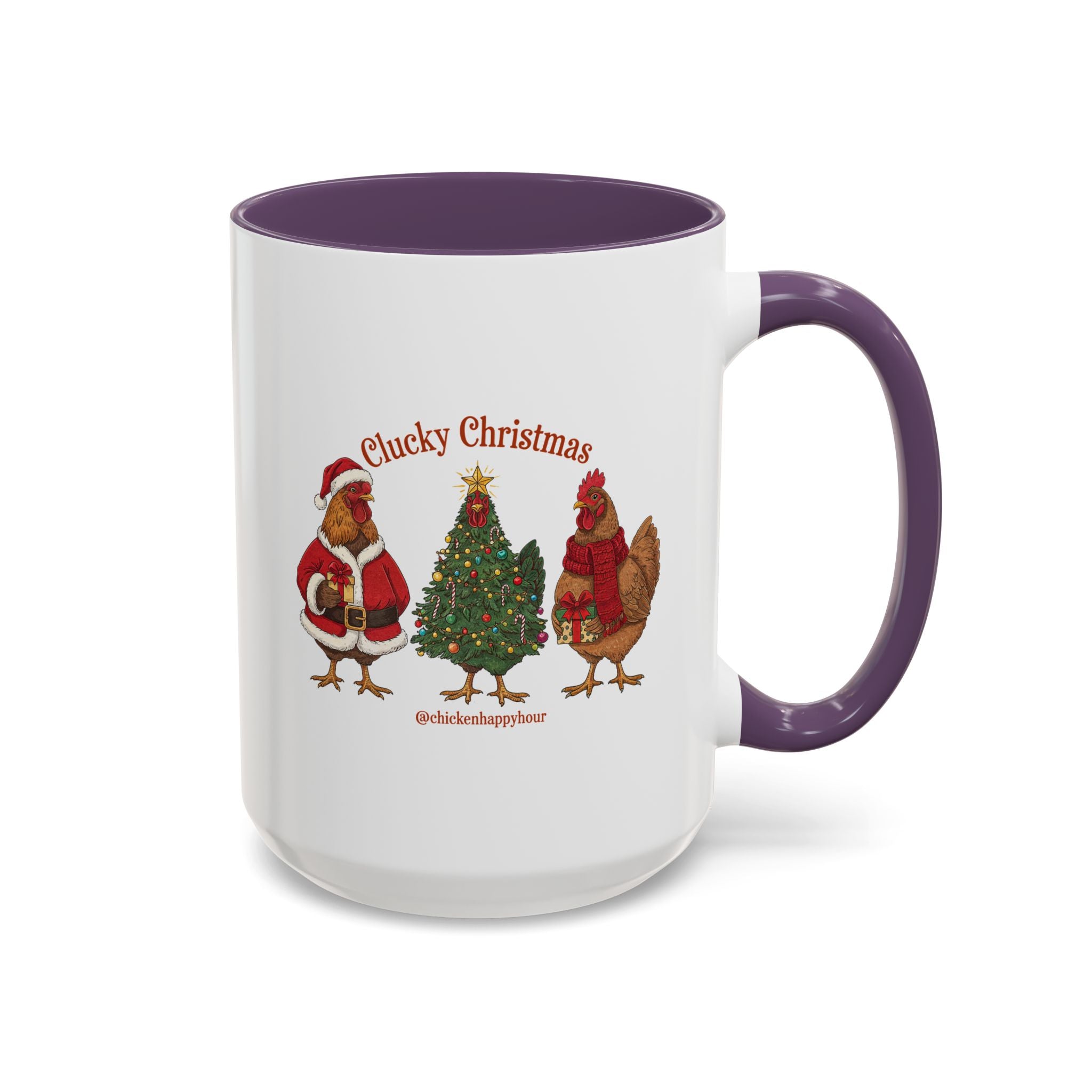 Clucky Christmas Coffee Mug