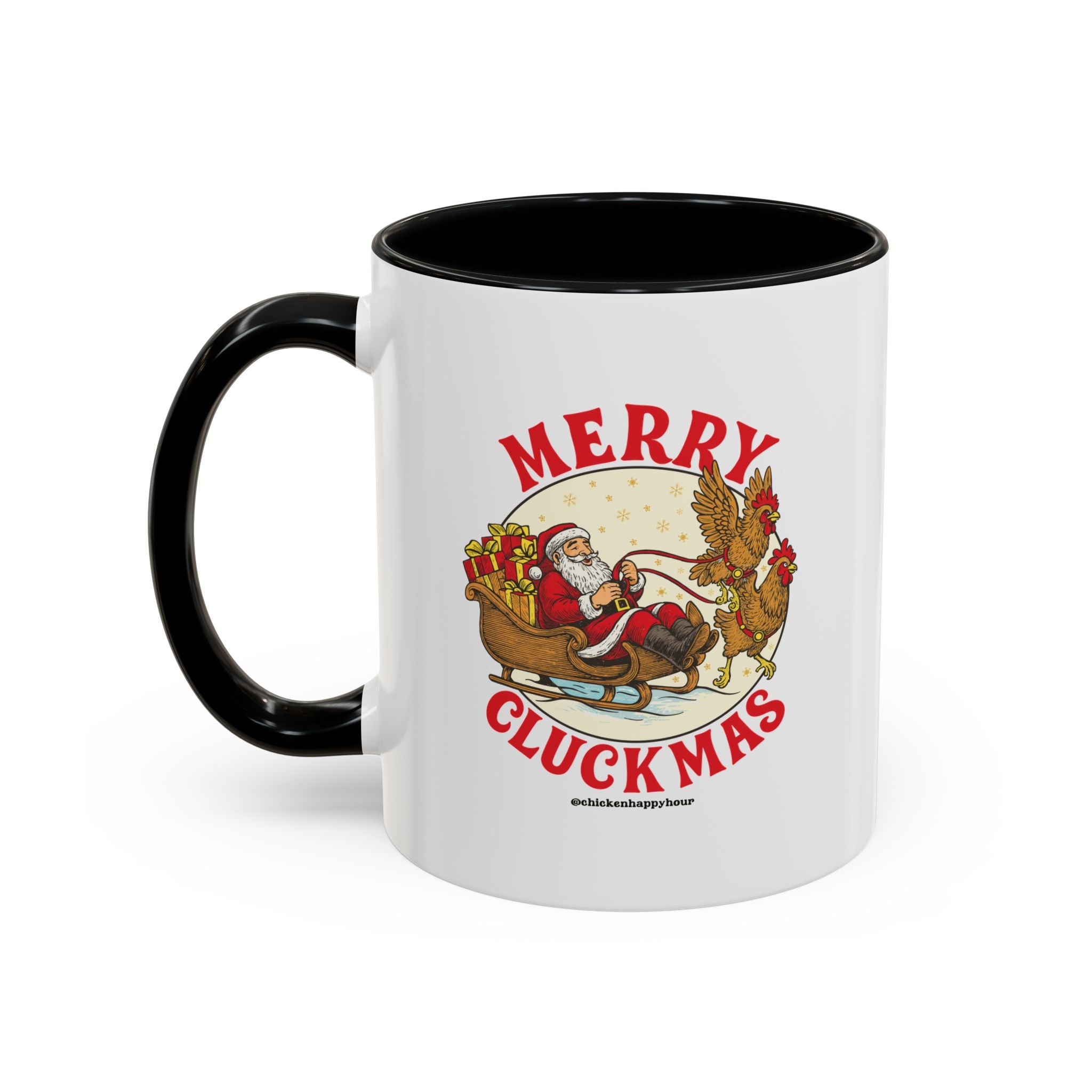 Merry Cluckmus Coffee Mug