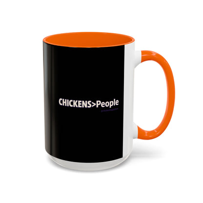 CHICKENS People Coffee Mug