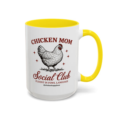 Chicken Mom Social Club Coffee Mug