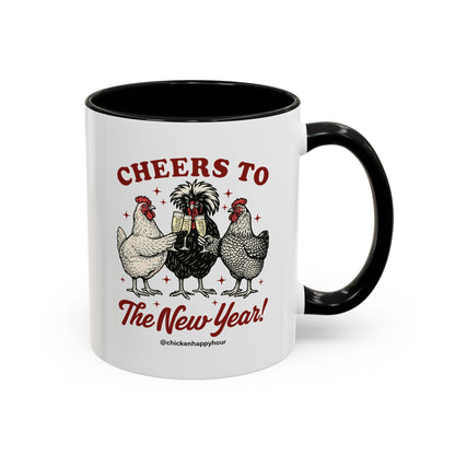 Cheers to The New Year Coffee Mug
