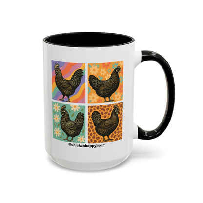 Retro Chicken Coffee Mug