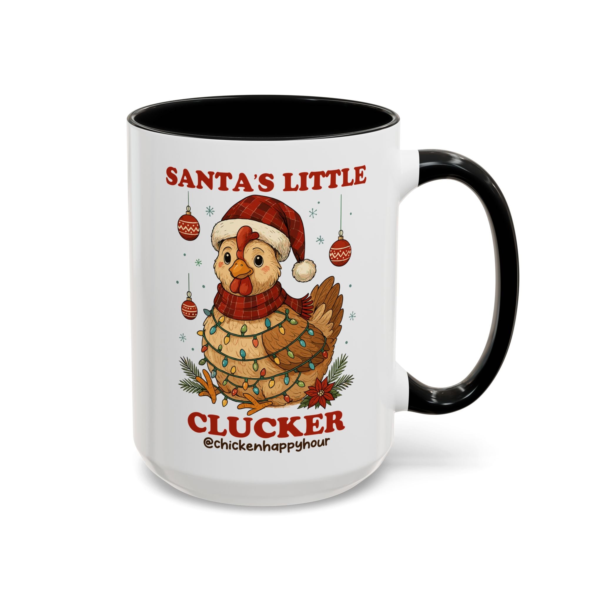 Santa’s Little Clucker Coffee Mug