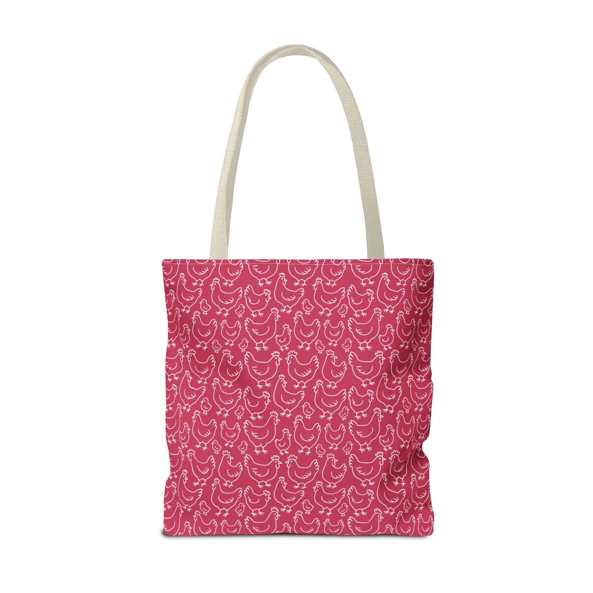 Chickens Pattern Tote Bag