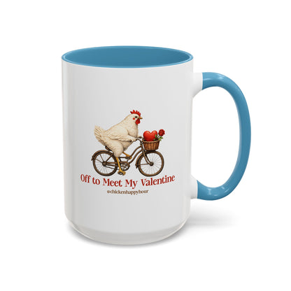 Off to Meet My Valentine Coffee Mug