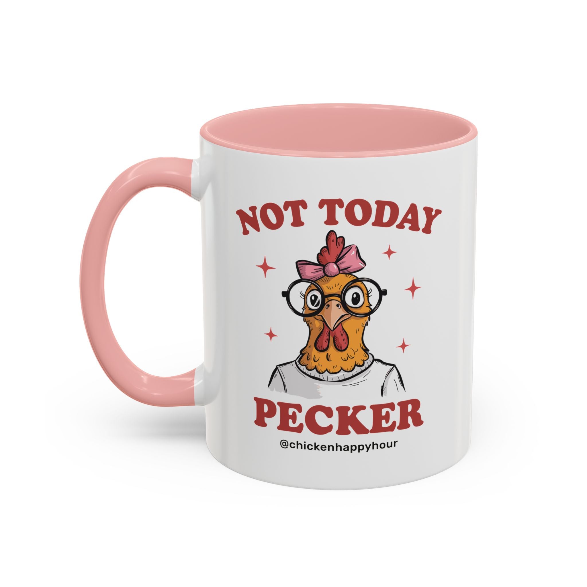 Not Today Pecker Coffee Mug